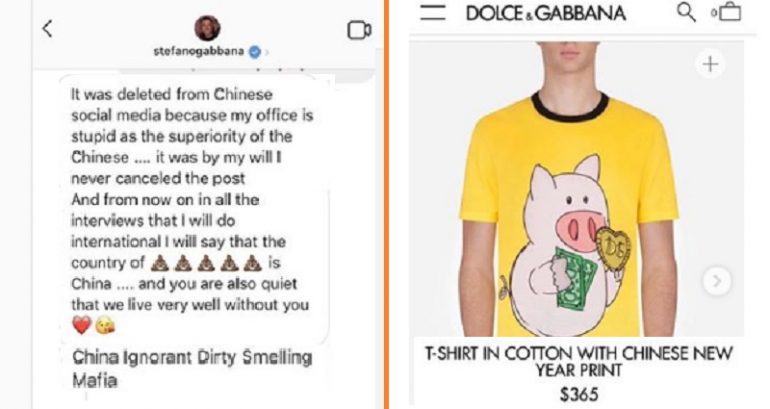 Dolce & Gabbana Sparks Controversy in China Again With $1,100 ‘Year of the Pig’ Shirts