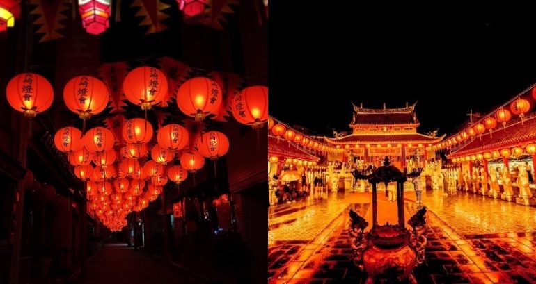 Japanese Lantern Festival Makes This Entire City Look Like the One From ‘Spirited Away’