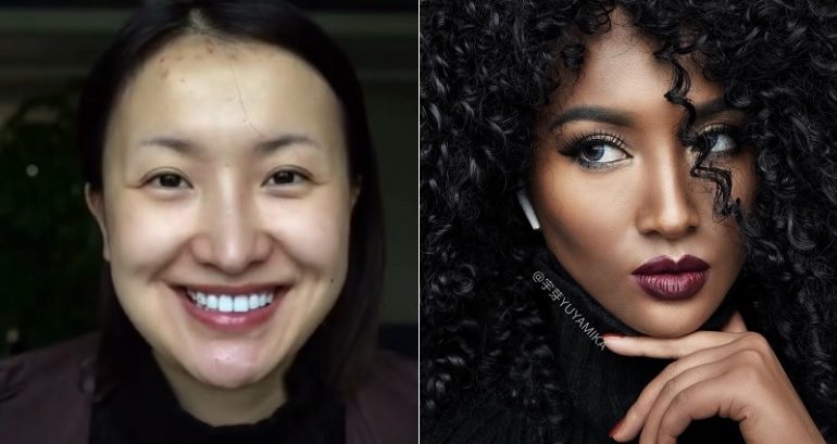 Chinese Makeup Artist Slammed for Doing ‘Blackface’ Transformation