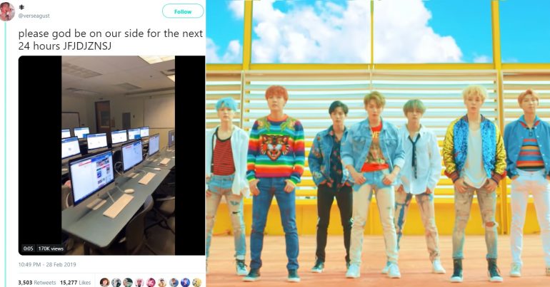 BTS ARMY Takes Over 24 iMacs at School To Score ‘Speak Yourself’ Tickets