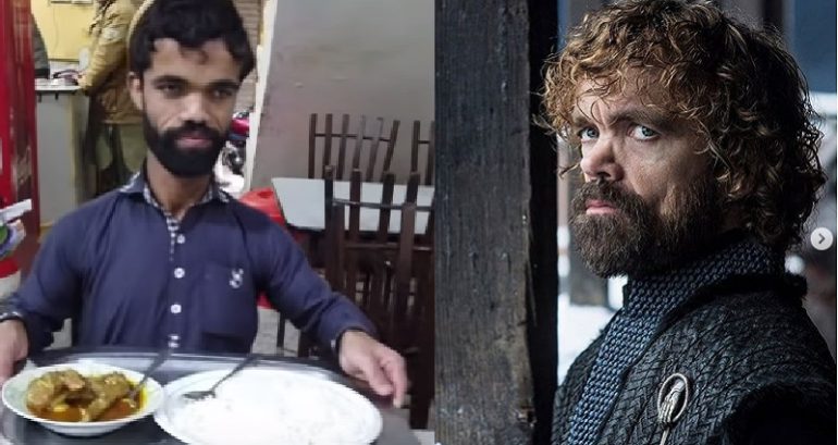Pakistani Waiter Becomes Local Celebrity for Looking Like ‘Game Of Thrones’ Star Peter Dinklage
