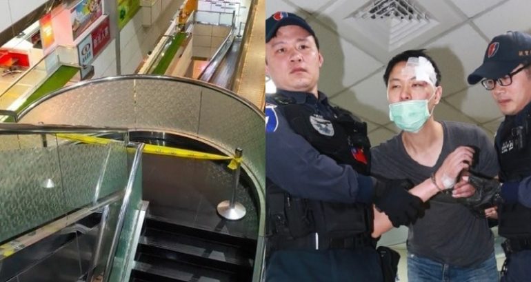 Chinese-American Man Yells ‘Trump Save Me’ After Throwing Wife Off Stairs at Taiwan Airport