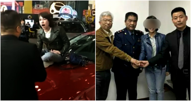 Woman Gets New Mercedes, 10-Year VIP Treatment and Trip to Germany After Viral Protest