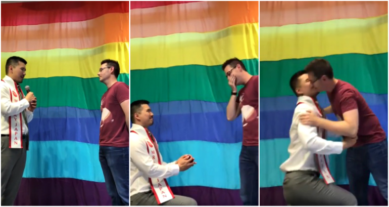 Mr. Gay Japan 2018 Proposes to Boyfriend at This Year’s Finals and My Cold Heart is Melting