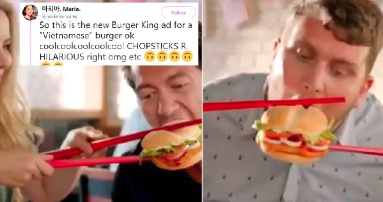 Burger King New Zealand Uses ‘Hilarious’ Huge Chopsticks to Sell New ‘Vietnamese’ Burger