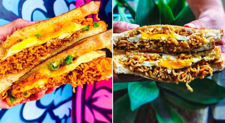 Australian Cafe Offers Mi Goreng Sandwich For $7, Becomes an Instant Hit