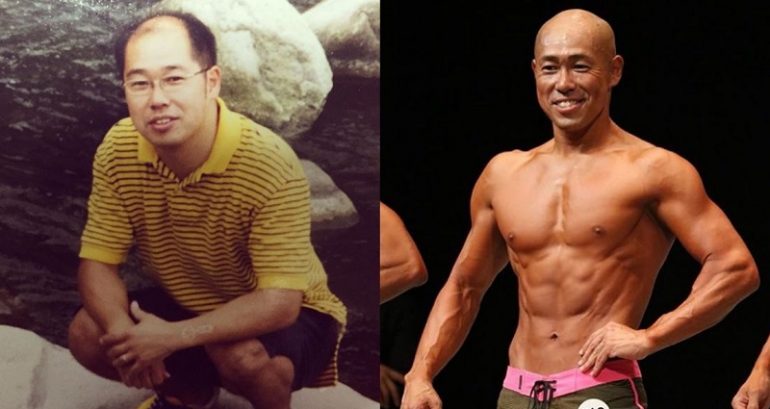 ‘Bald, Dumpy’ Man Becomes Competitive Bodybuilder After Wife Suddenly Leaves Him