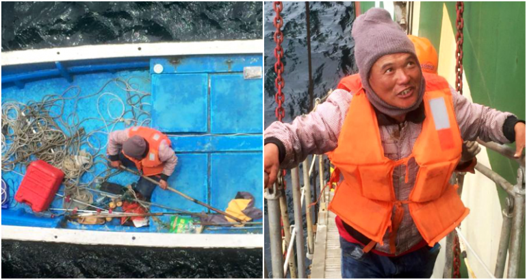 Chinese Fisherman Lost in ‘Asia’s Bermuda Triangle’ Drinks Urine to Survive 11 Days
