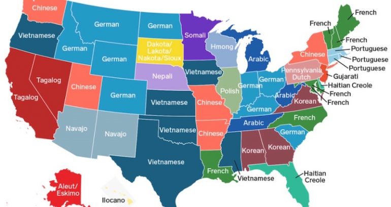Over 40% of the U.S. Speaks Asian Languages After English and Spanish