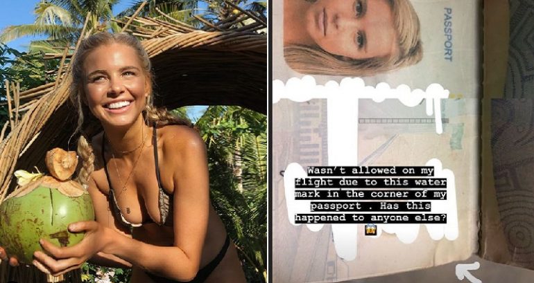 Former Miss Universe Australia Stopped From Leaving Bali Because Her Passport Was Wet