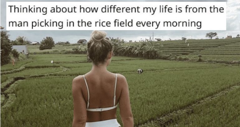 Swedish Instagrammer Cancels Herself After ‘Shallow’ Caption About Rice Farmer in Bali