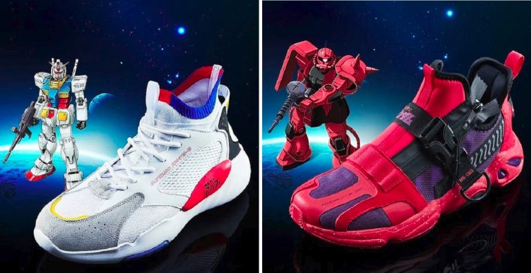 Official ‘Gundam’ Collaboration Sneakers are Now Going For $47