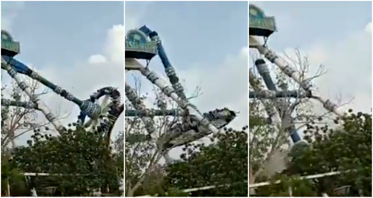 Video Catches Terrifying Moment Amusement Park Ride Falls Apart Killing 2 and Injuring 29