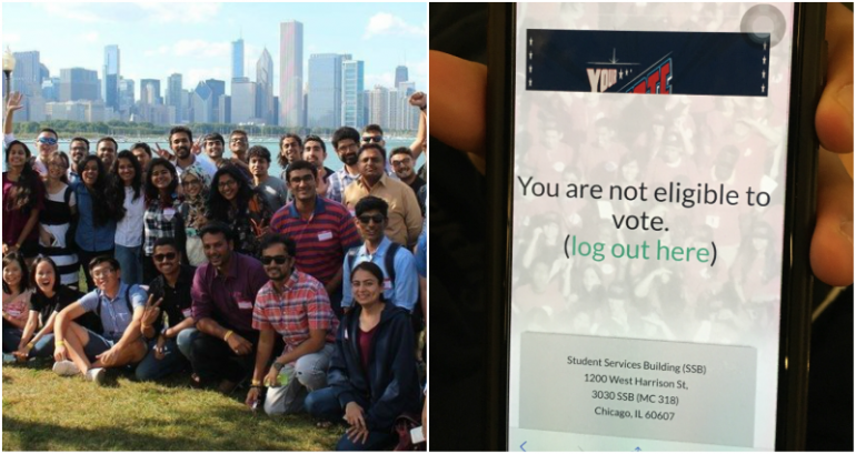 University of Illinois Chicago Accused of Denying Over 450 International Students Voting Rights