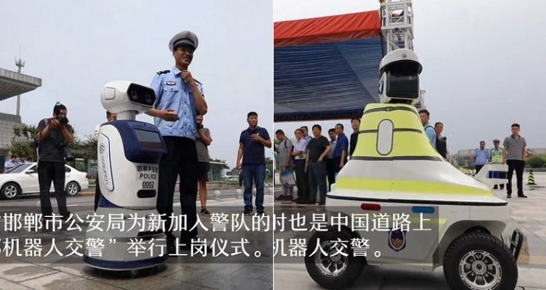 China Deploys First AI Robot Police That Tackles Criminals And Now We’re Living in ‘Black Mirror’