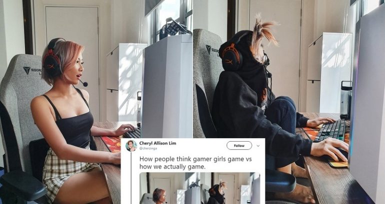 Gamer Hilariously Nails the Reality of Gamer Girls in Viral Tweet