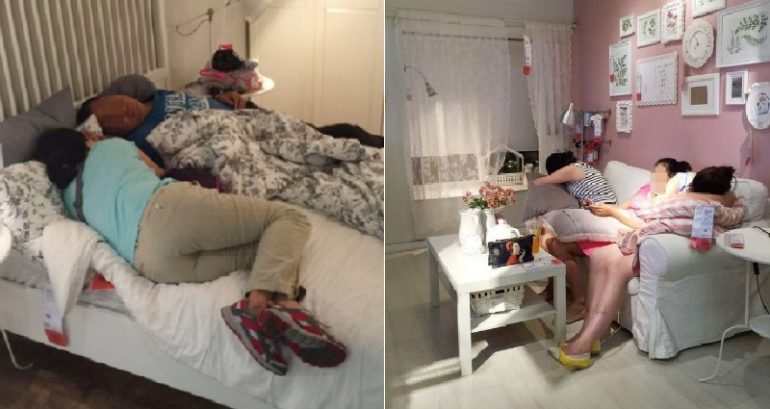 IKEA Says It’s Okay for Chinese Customers to Nap in Stores