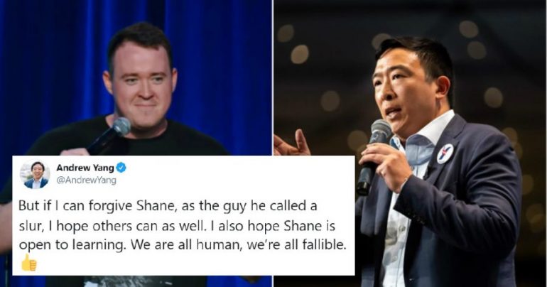 Andrew Yang Says New ‘SNL’ Cast Member Shouldn’t Be Fired for Calling Him a ‘Jew Ch**k’