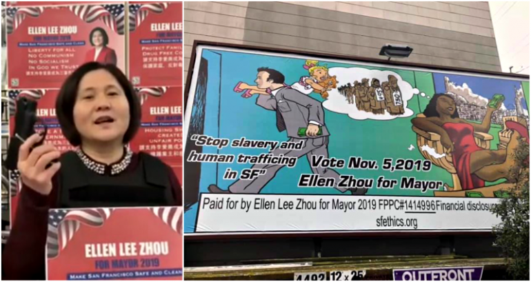 Pro-Gun SF Mayor Candidate Slammed for ‘Racist’ Campaign Billboard