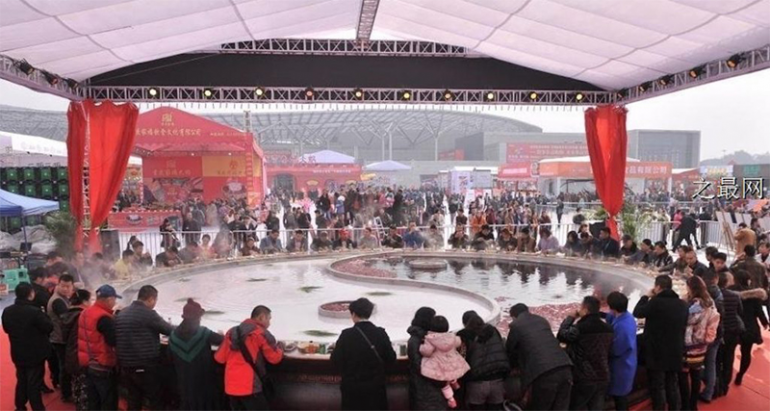 World’s Largest Hot Pot Weighing 13 Tons to Be Unveiled at China International Import Expo