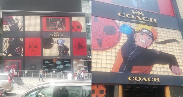 Coach’s Naruto Collab Now on Display in Malaysia