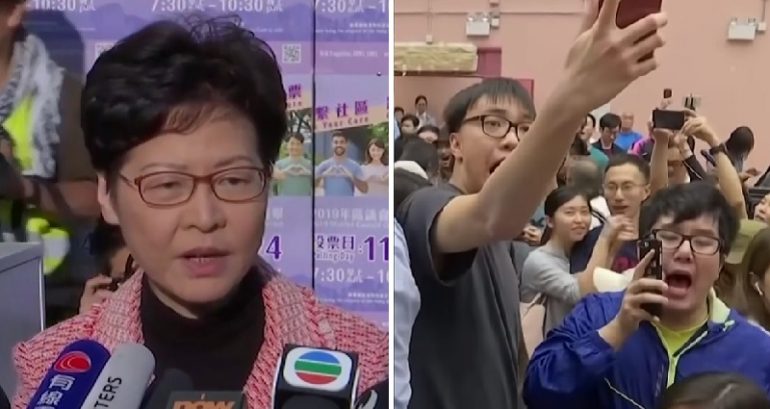 Hong Kong Overwhelmingly Votes Pro-Democracy in Elections in Stunning Blow to Beijing