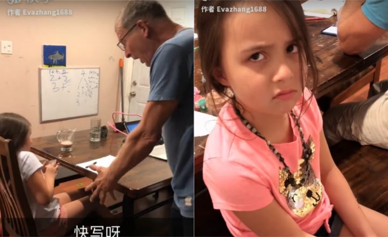 Texas Dad Scolds Daughter in Mandarin, Goes Viral in China