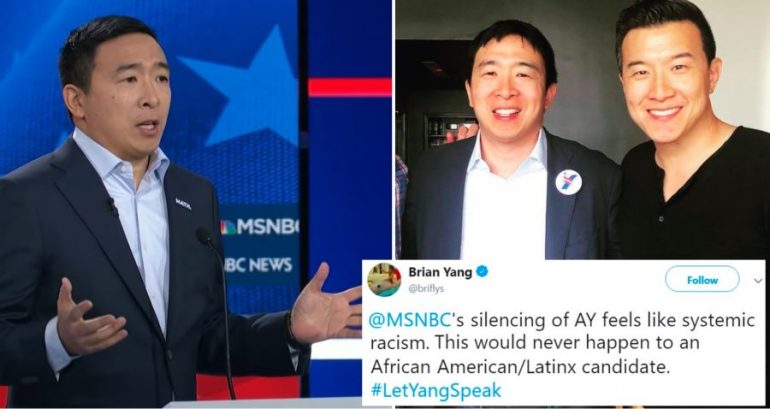Andrew Yang’s Finance Director Blasts MSNBC For ‘Systemic Racism’