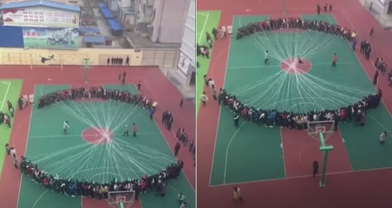 Chinese Students Show Off Their Jaw-Dropping Jump Rope Skills