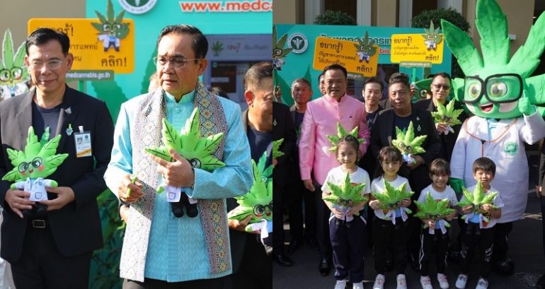 Thai Prime Minister Becomes the First to Use Medical Marijuana Products at Event