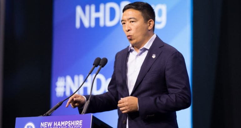 Andrew Yang’s Team Threatened With Shooting in New Hampshire, FBI Called In