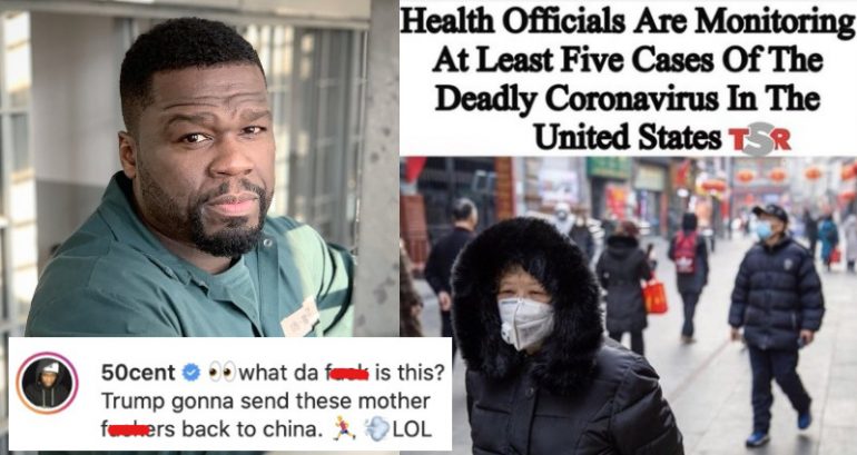 Rapper 50 Cent Wants Donald Trump to Send Chinese People ‘Back to China’ Over Coronavirus