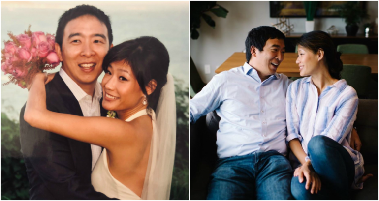 Andrew Yang’s Anniversary Post to His Wife Evelyn is First Couple Goals