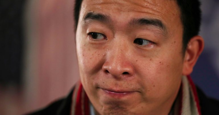 Andrew Yang’s Campaign Lays Off ‘Dozens’ of Staffers After Iowa Caucuses