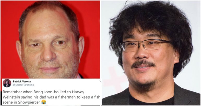 Bong Joon-ho Once Lied to Harvey Weinstein in an Epic Troll Move