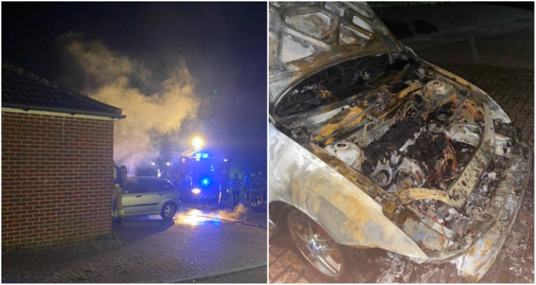 Nepalese Family Finds Their Car TORCHED in Alleged ‘Hate Crime Against Asians’ in the UK