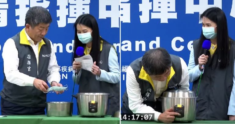 Taiwan Has a Brilliant Life Hack to Disinfect Face Masks Using Rice Cookers