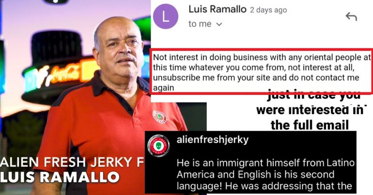 Beef Jerky Boss Sends Racist Email to ‘Oriental’ Client, Blames Poor English Skills