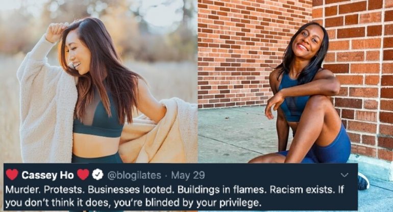 Cassey Ho Posts Support for Black Fitness Coach Who Received Racist Messages