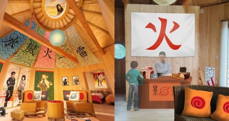 Japanese Hotel is Now Offering Naruto-Themed Villas