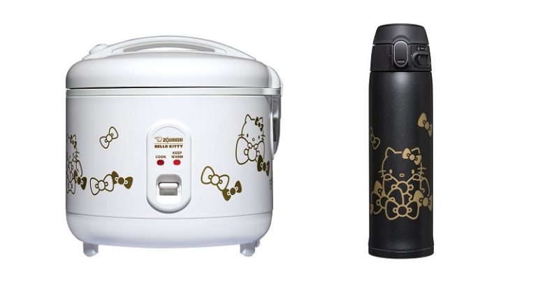 Zojirushi X Hello Kitty Releases Insanely Popular Limited-Edition Rice Cooker and Thermos