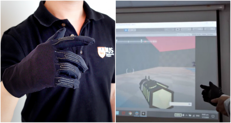 Singaporean University Creates ‘Infinity Glove’ Meant to Replace Game Controllers