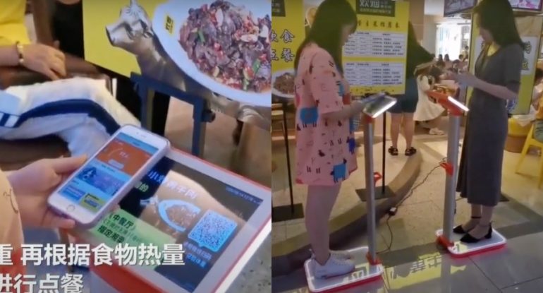 Chinese Restaurant Sparks Outrage For Weighing Customers Before They Can Order