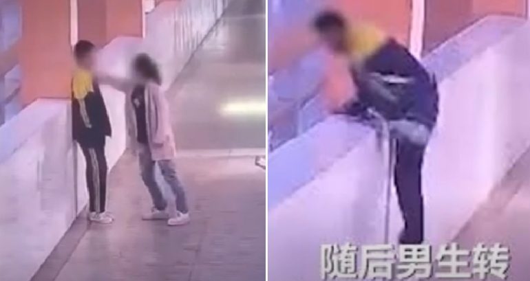 Chinese Teen Commits Suicide After Mom Slaps Him Publicly at School