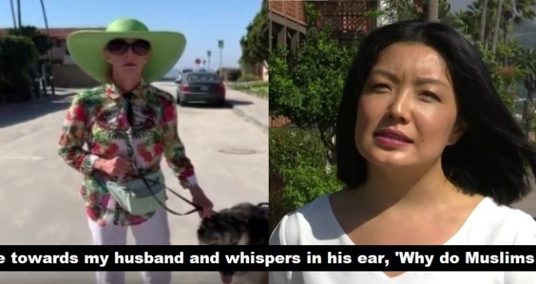 Asian Family Films, Laughs at Unmasked Racist Woman Harassing Them in La Jolla