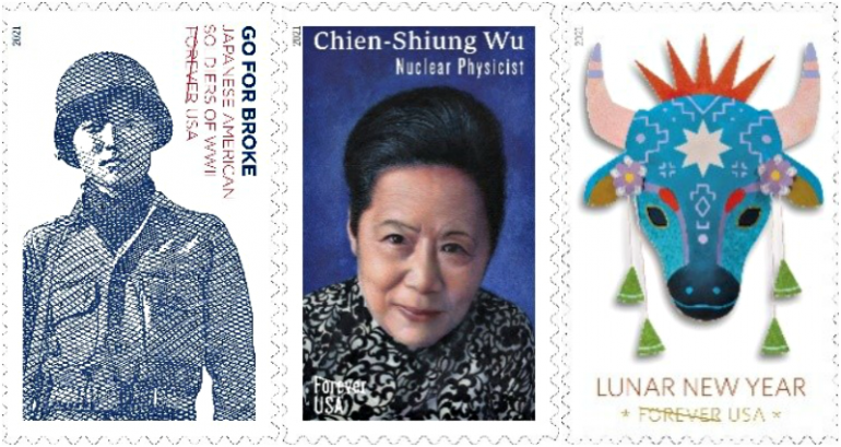 USPS Honors Asian American Vets and Scientist in New Stamps