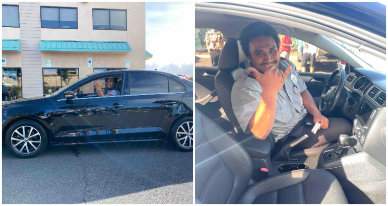 Hawaii Security Guard Gifted a New Car After Biking 3 Miles to Return Lost Wallet