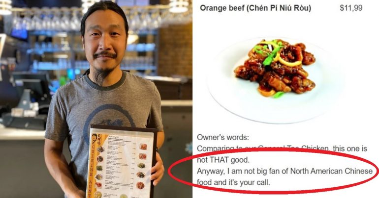 Chinese Restaurant Becomes Internet Sensation with Their BRUTALLY Honest Menu Reviews