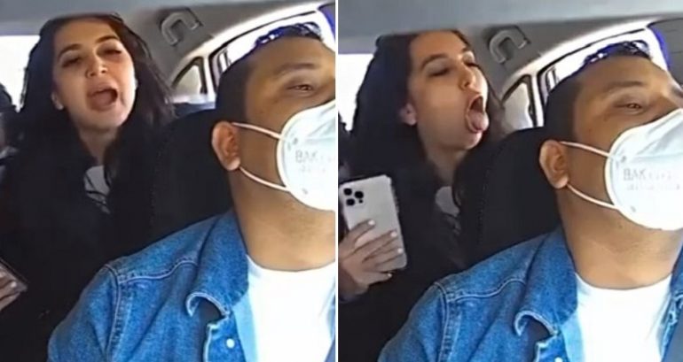 Woman Filmed Coughing on Uber Driver Arrested, Facing Robbery and Battery Charges