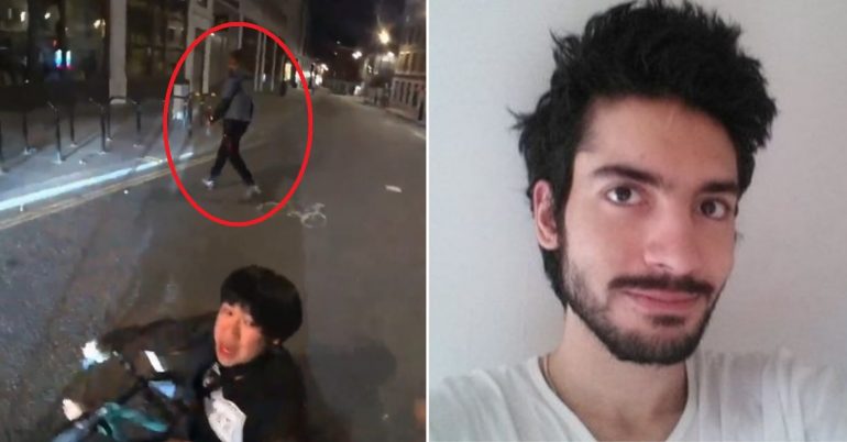 YouTuber Saves Asian Man From Mugger in London During Live Stream